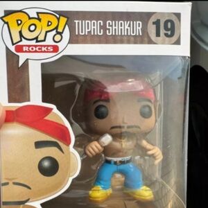 Funko Pop! Tupac Shakur 2Pac custom vinyl figurine w/ box and protective case